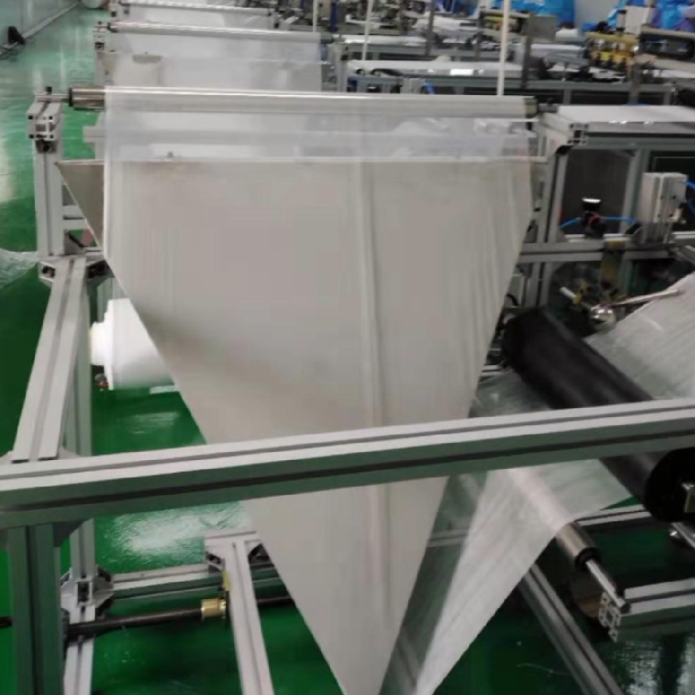 振德--腹部墊折疊機應(yīng)用案例